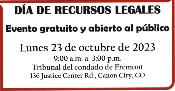 Legal Resource Flyer - Spanish